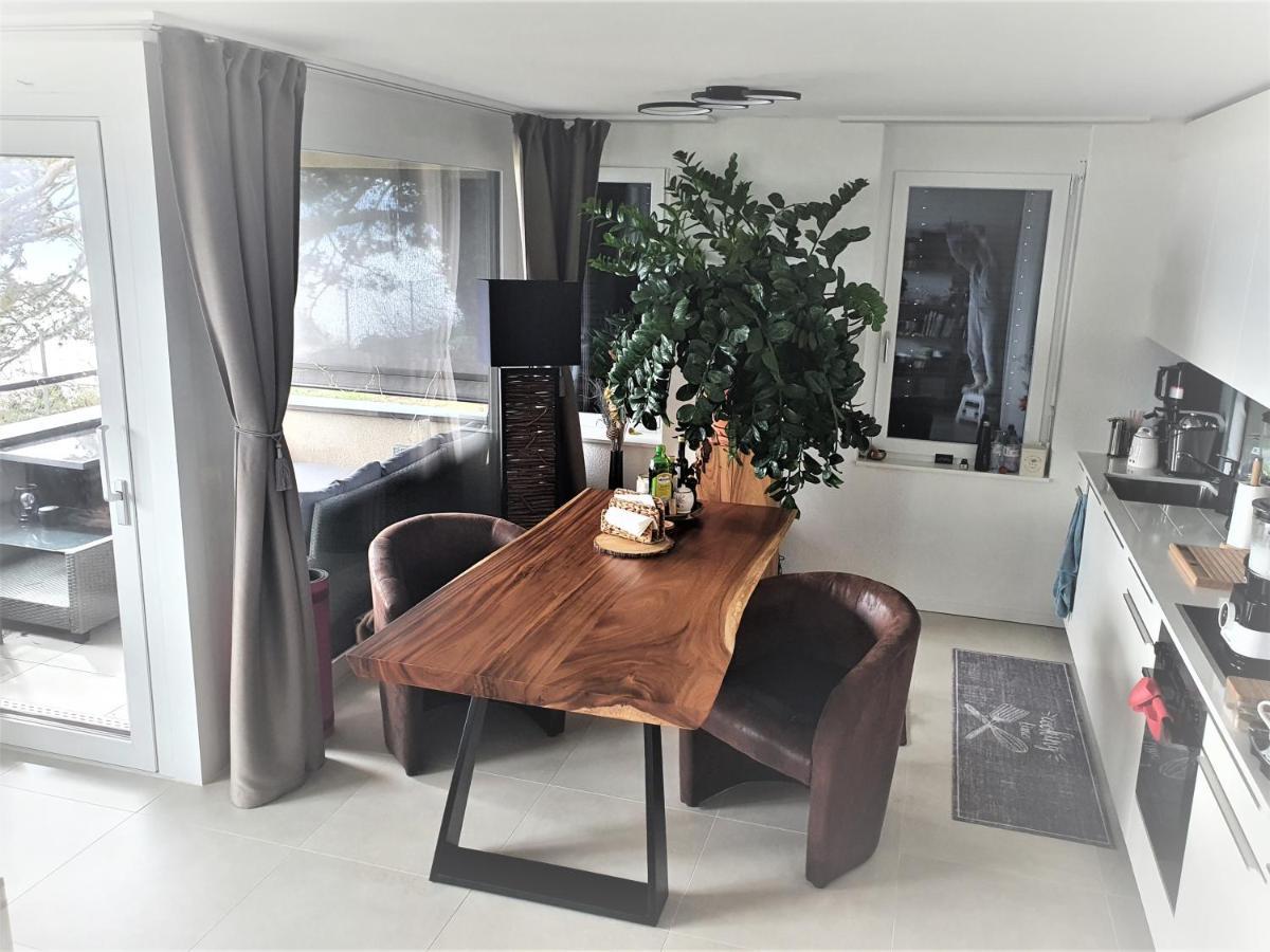 Apartamento Wonderful View Of Lake Geneva Chardonne Exterior foto